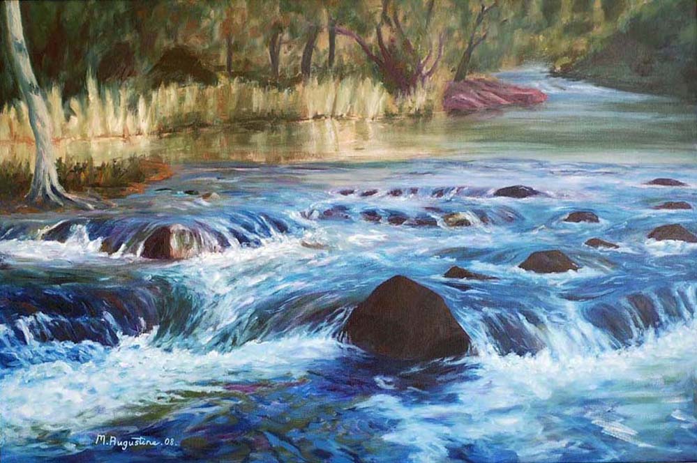 A rapid day 61x91cm Sold